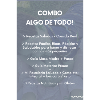 COMBO BÁSICO Y COMPLETO: ALGO DE TODO! 15% OFF