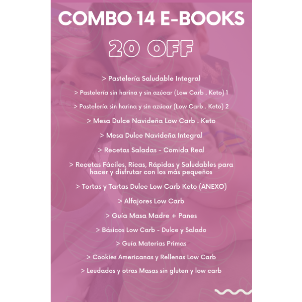 COMBO MIS 14 E-BOOKS ! 20% OFF