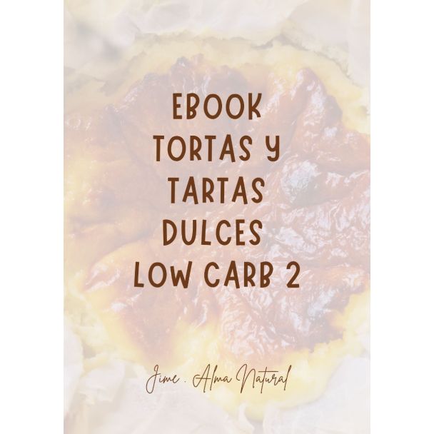 NUEVO! Ebook Tortas Low Carb 2 